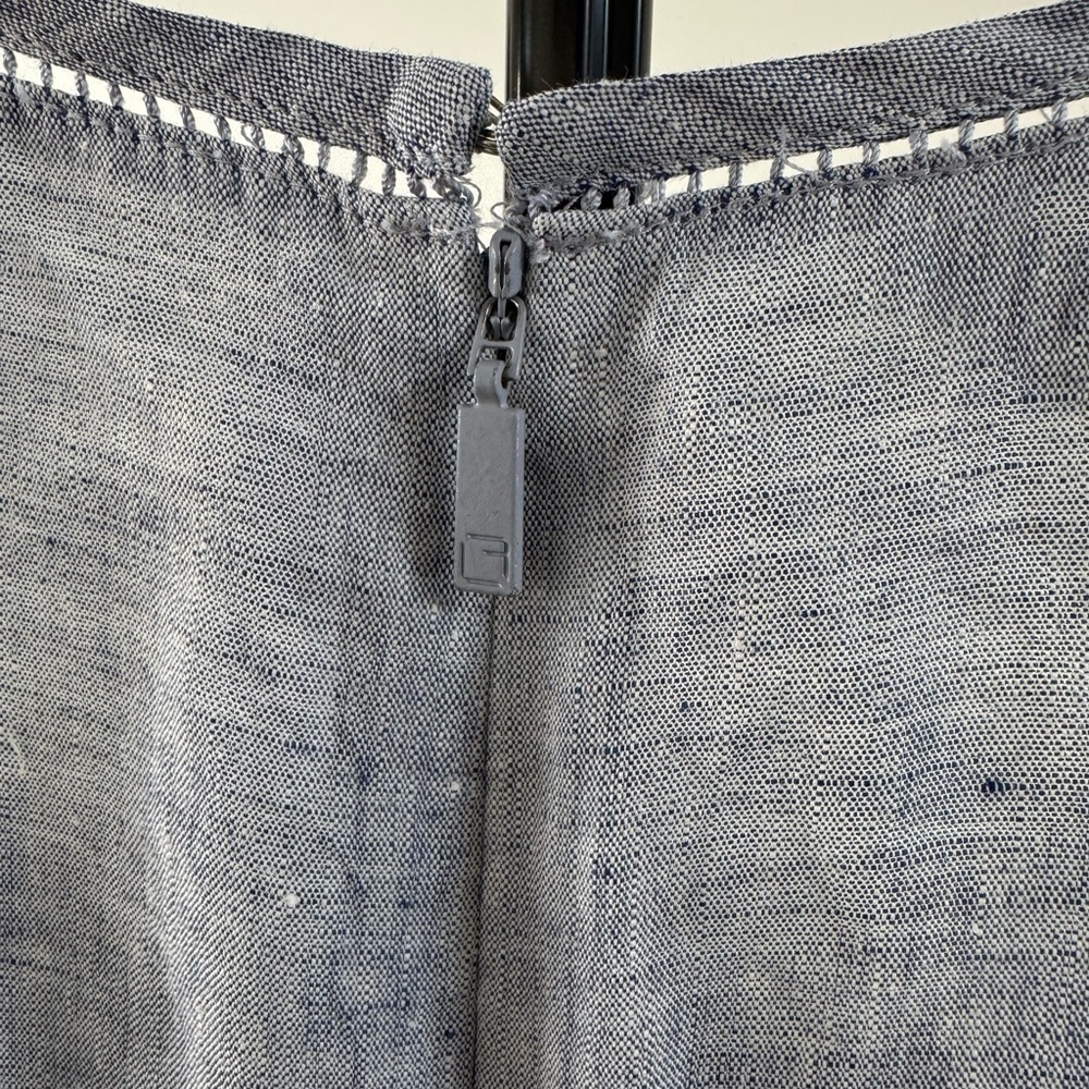 Lafayette 148 New York Linen Maxi Dress Size 4 - Picture 6 of 10